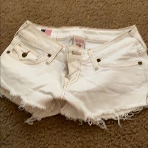 True religion white denim
